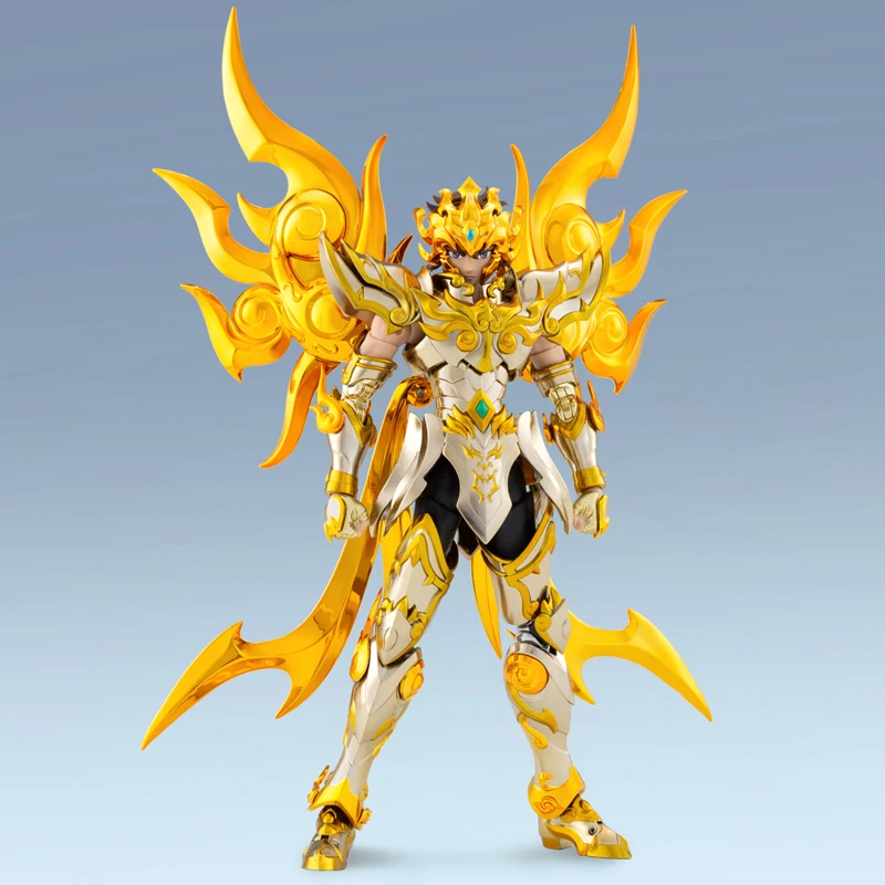 

In Stock Toypoint/TP Saint Seiya Myth Cloth EXM Leo Aiolia God SOG And Totem/Object Gold Knights of the Zodiac Action Figure