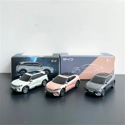 1/64 BYD Dolphin MINI Yuan Song L SUV Alloy Car Model Diecasts Metal New Energy Vehicles Car Model Miniature Scale Kids Toy Gift