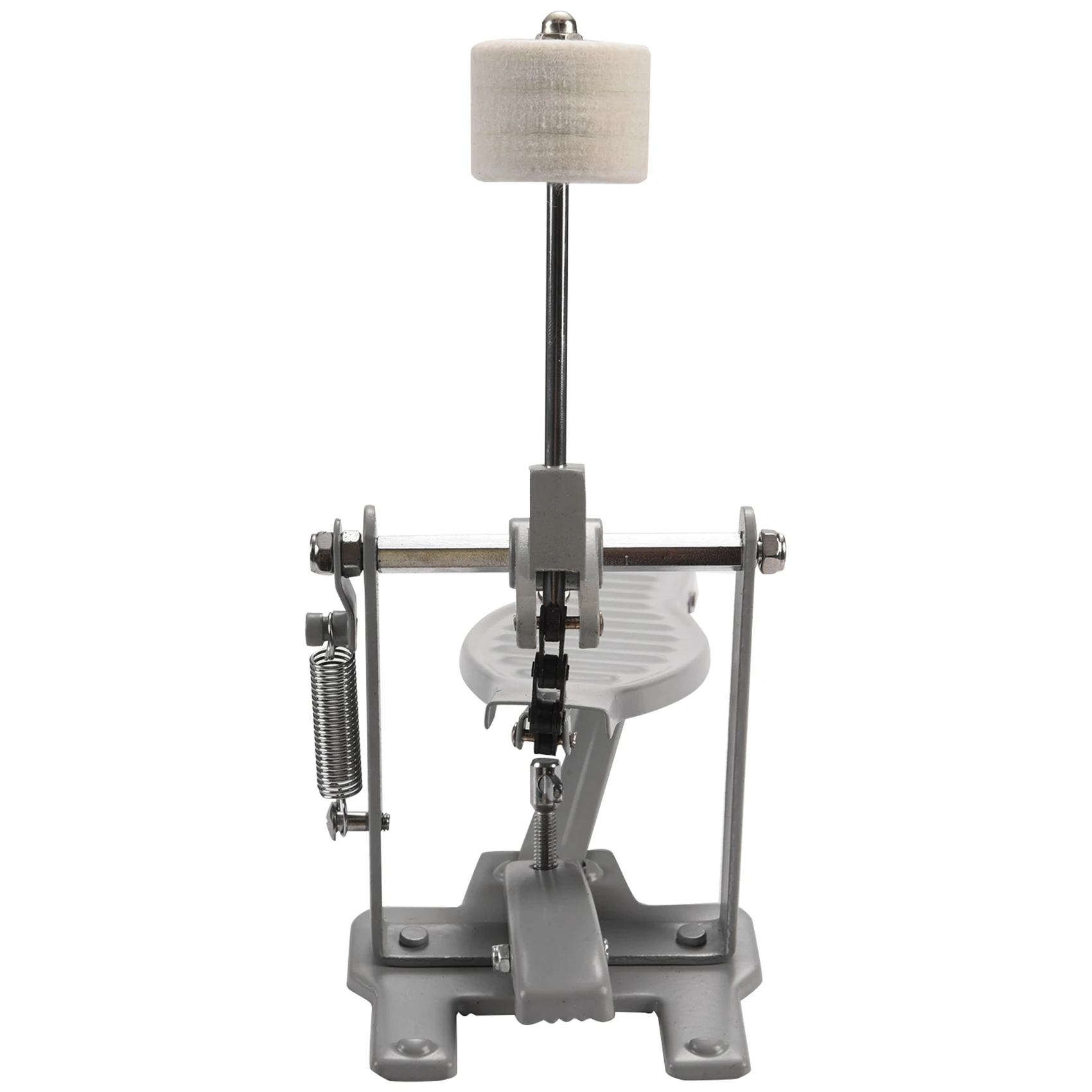 Aluminium Alloy Single Spring Bass Children Drum Pedal Adjustable Stroke With Wool Beater Percussion Replacement Accessoriesabht