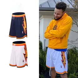 2024 Men's Shorts Curry Has The Same Lightning Sweatpants Luxury Mens Outfit Shorts Beach Pants Men Sports Trend Boys Shorts