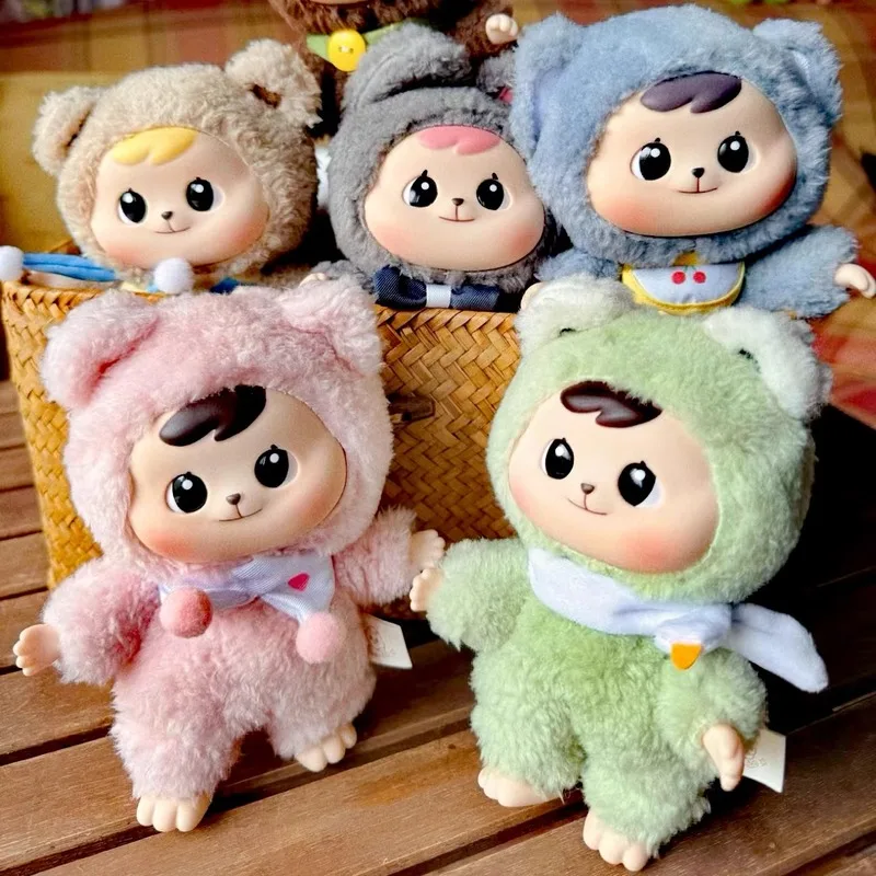 

Baoao Hug Series Blind Box Vinyl Face Joint Movable High Quality Plush Doll Bedroom Decor Collect Toy Birthday Mystery Box Gift