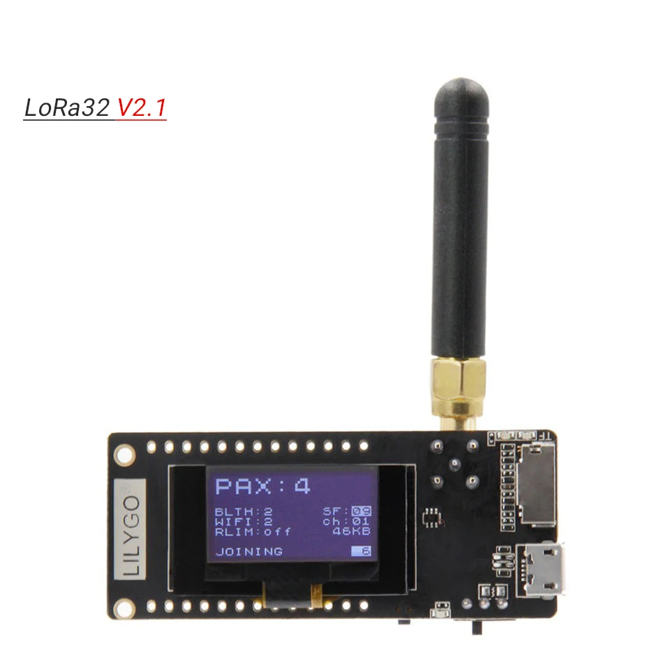 TTGO T3 LoRa32 V1.6.1 ESP32 LoRa SX1276/SX1278 Module 0.96 Inch OLED TF Card 433/868/915/923Mhz Wireless RF Modules
