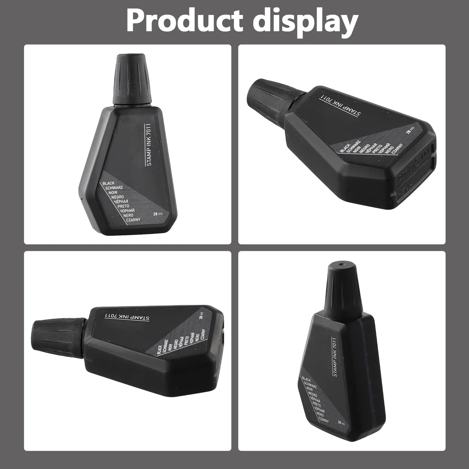 28ml Back Ink Ink 7011 Endorsing Refill Ink Replacement Various Colours Waterbased Practical High Quality Durable