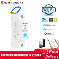 Ewelink Single Phase WIFI Smart Energy Meter Kwh Metering Monitoring Circuit Breaker Timer Relay for Smart Home 63A