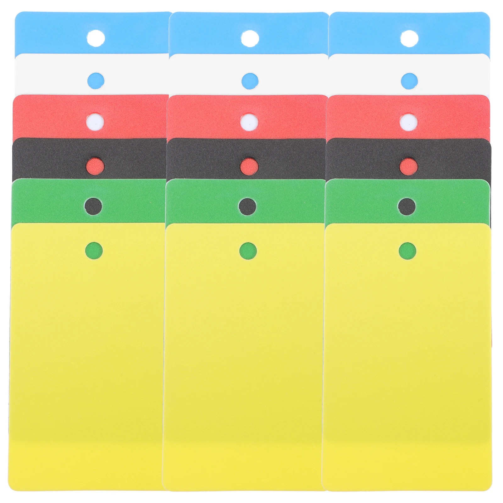 

30Pcs Badge Buddy Id Card Holders Vertical Badge Holder Easy Access Role Recognition Patients Coworkers