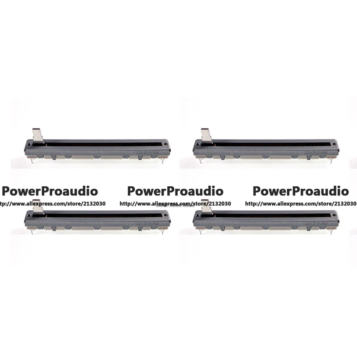 4pcs Original Speed Fader Fit For Denon DJ 4500 DN-D4 B50K ALPS