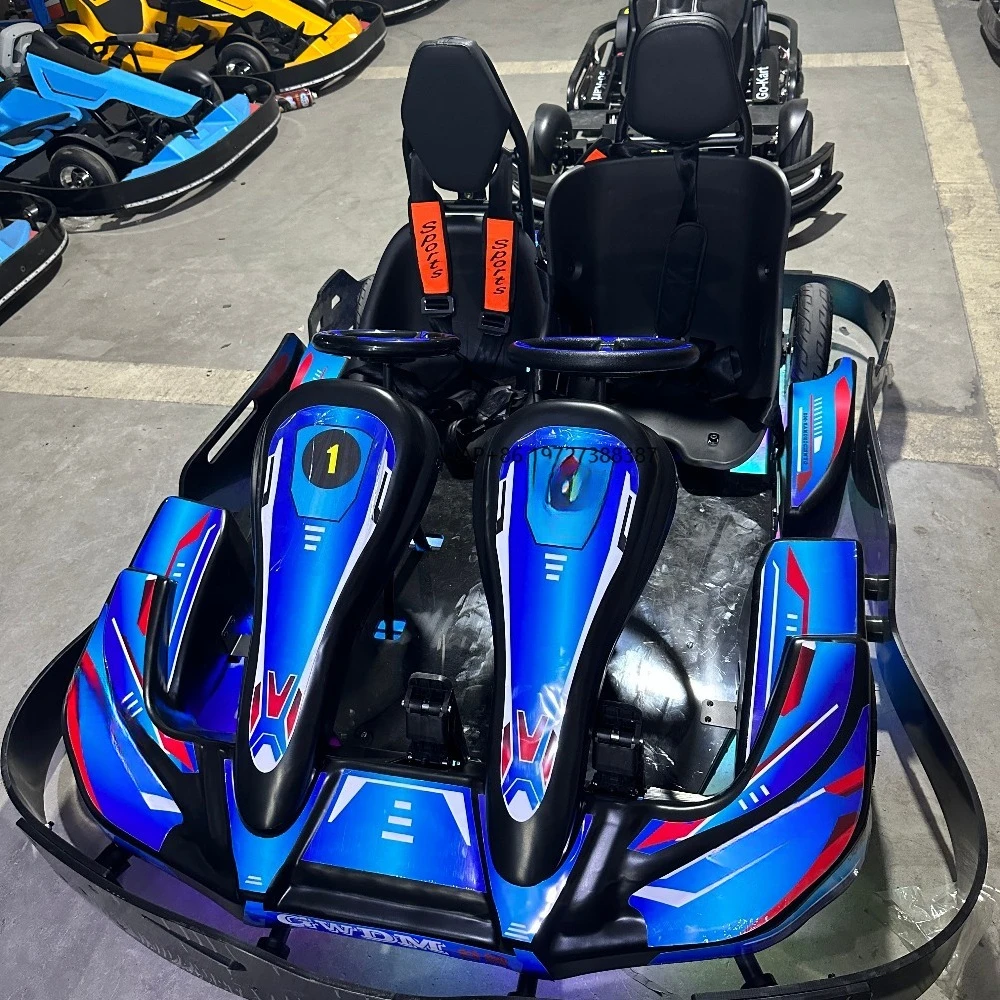 

China Factory Wholesale 2 Seat Amusement Go Kart Electric Cheap Go Karts for Sale