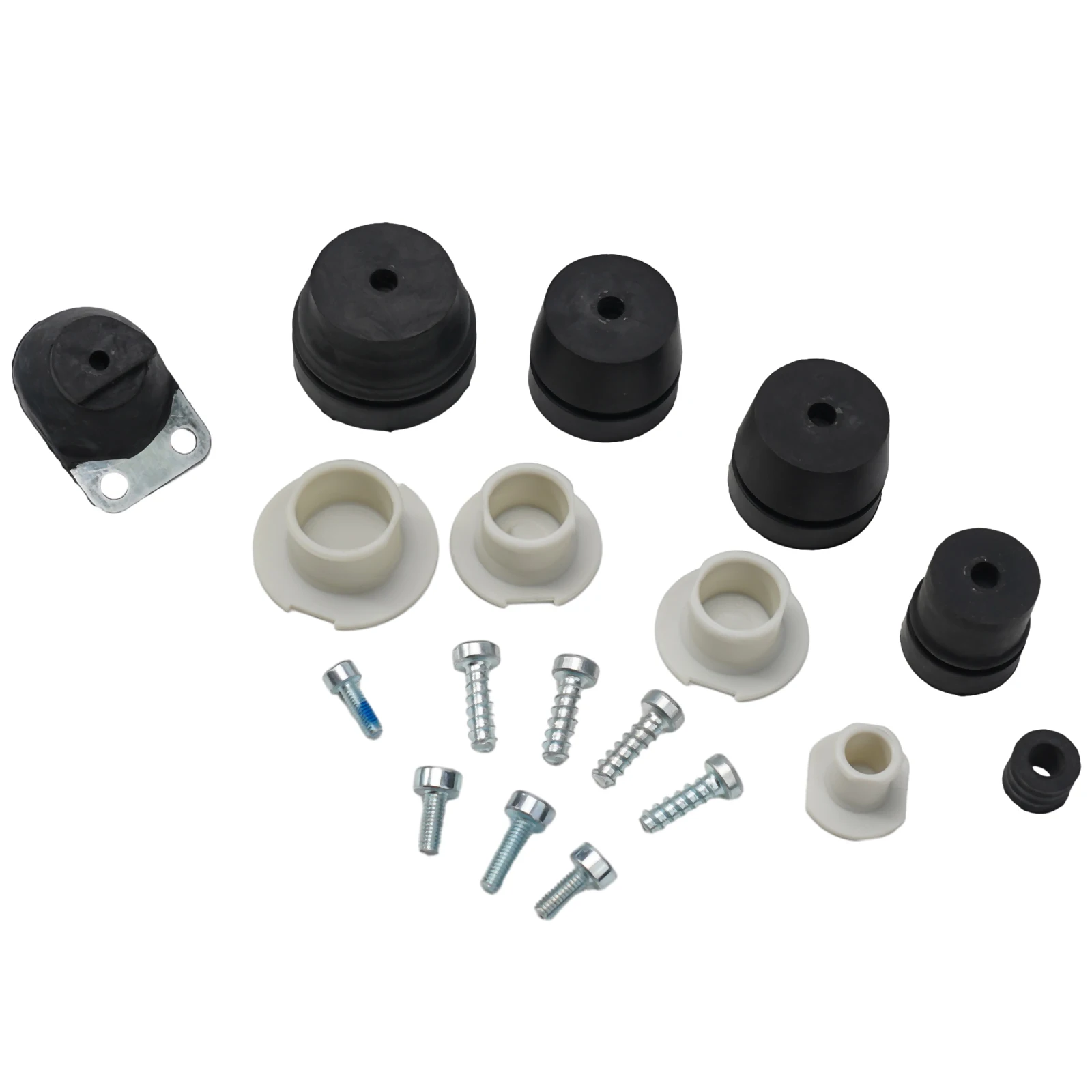 Replacement Annular Buffer and AV Mount Set for Chainsaw For 064 066 MS640 MS650 MS660 Includes Rubber and Screws