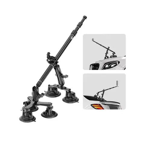 Kewig Five sugkoppsmonteringssats för Insta360 bilmontering justerbar sugkopp för GoPro actionkamerafästen för Insta360 6 best sales kewig - №3
