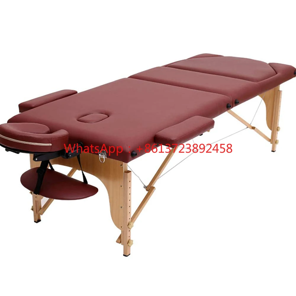 New Upgrade Portable Beauty Salon Massager Bed Tattoo Parlor Spa Salon Facial Bed Beauty Massage Table Chair