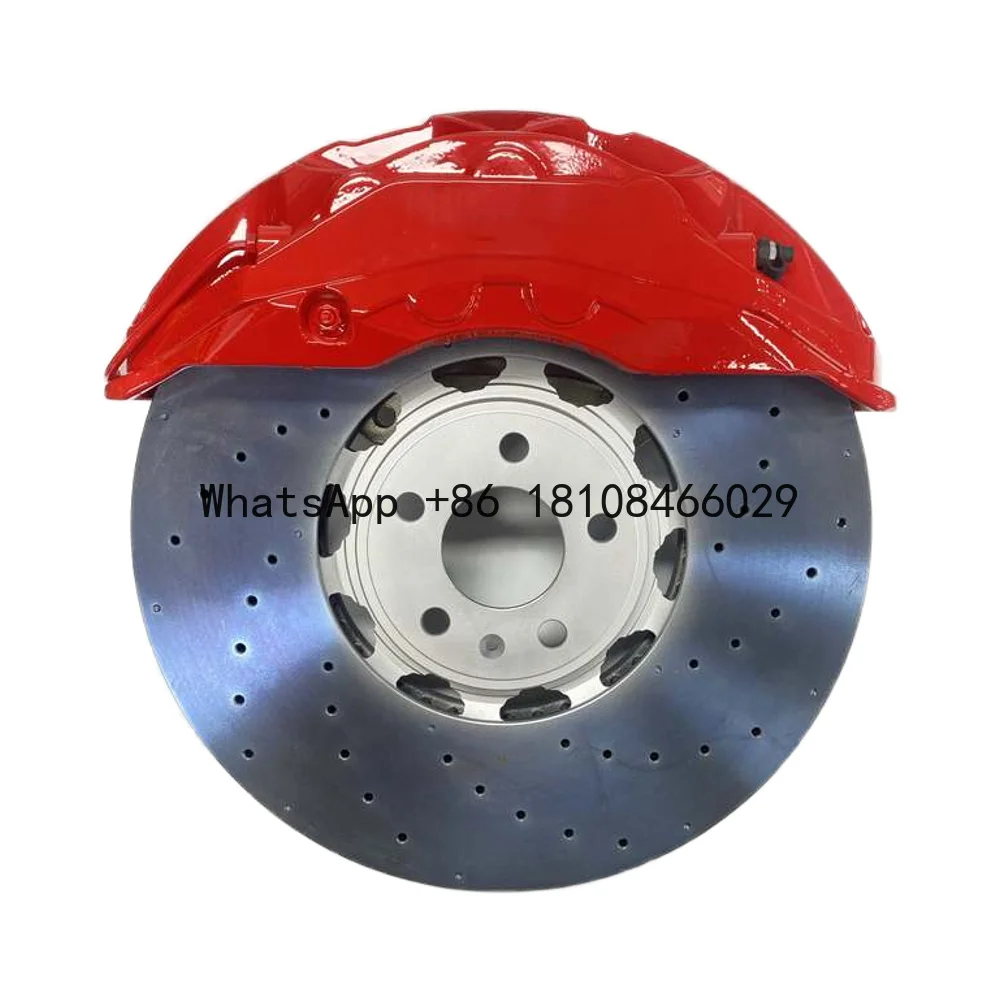 

Car Auto Brake System 10N 10-pot 10 Pistons Brake Caliper Kit with 420mm Carbon Ceramic Discs for Audi B9