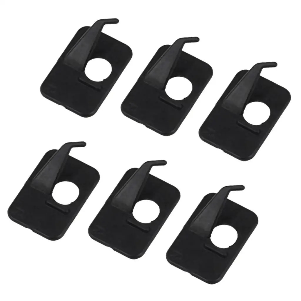 Plastic Rest RH LH Recurve Rest Hunting Targeting Accessory, (Pack of 6)