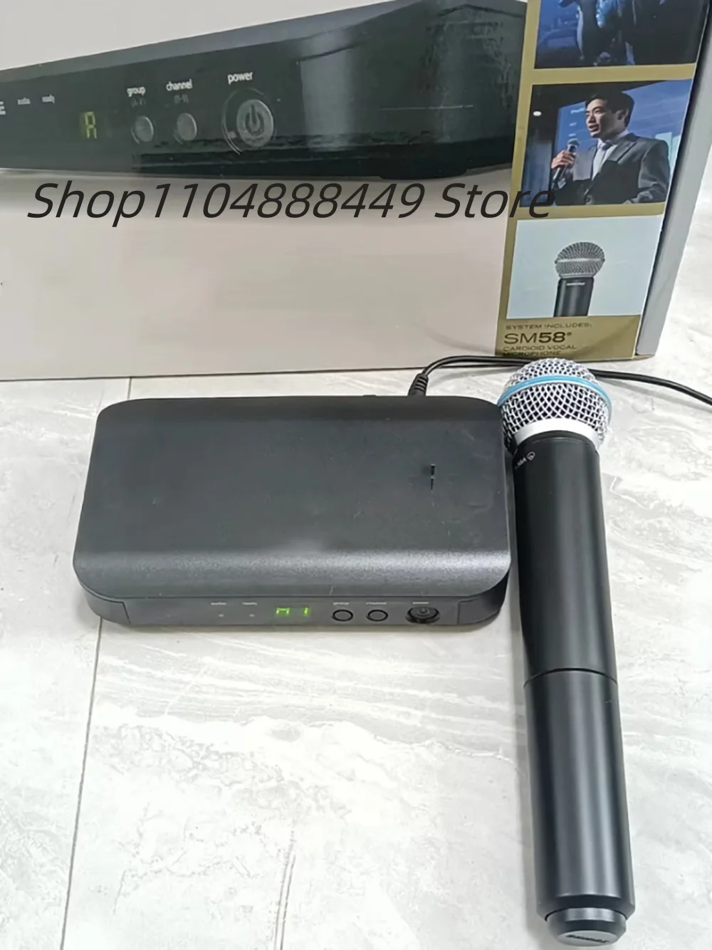 BLX288-beta58a Microfono dinamico wireless wireless uno a uno