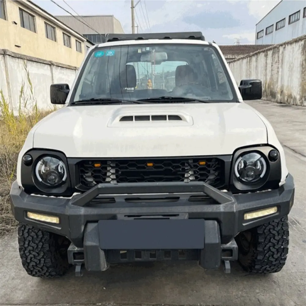 Front Bumper Grill Headlamp Frame Headlight Assembly for Suzuki Jimny 2007-2011 Grille Car Accessories grill