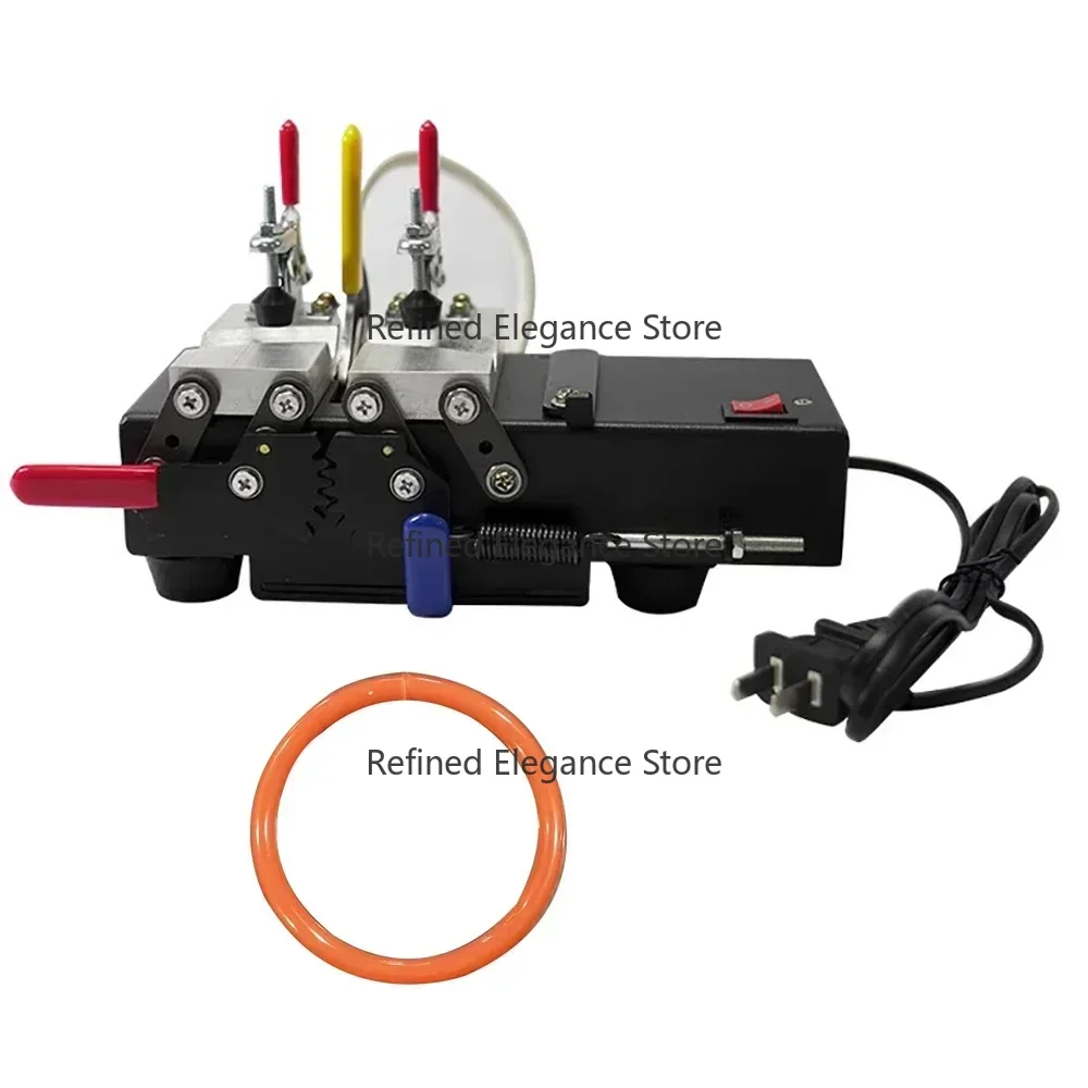 

AC 220V Electric Heating PU Round Belt Welding Machine 2-10MM Polyurethane Drive Belt Connector Hot Melt Machine Butt Welding