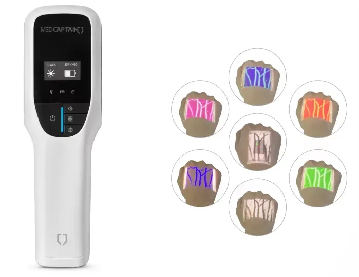 NAVI-60 Medcaptain оригинальная 3D система поиска вен инфракрасная вена, демонстрирующая цветную вену, клинические аналитические инструменты