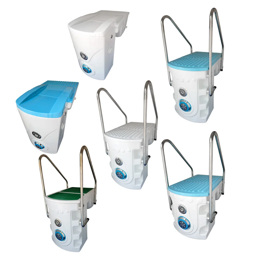 High-Efficiency Acrylic Wall-Mounted Pool Filter - Integrated Swimming Pool Water Purifier