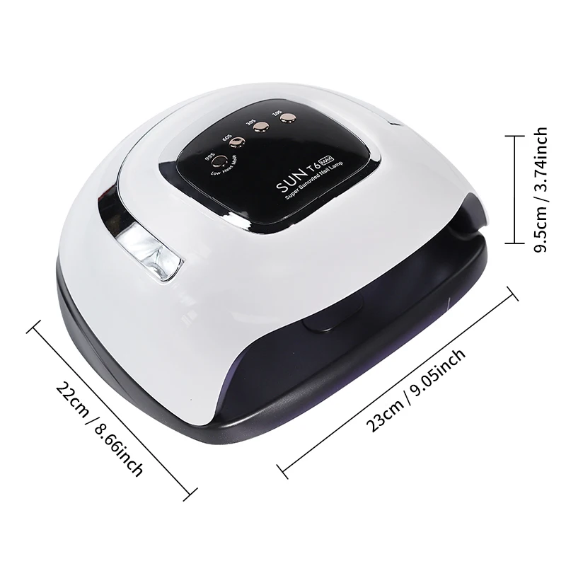 مصباح مجفف أظافر احترافي بالأشعة فوق البنفسجية مع مستشعر تلقائي ، مناسب لجميع معدات الجل والمانيكير والباديكير ، أدوات تجميل الأظافر ، 57 ليد