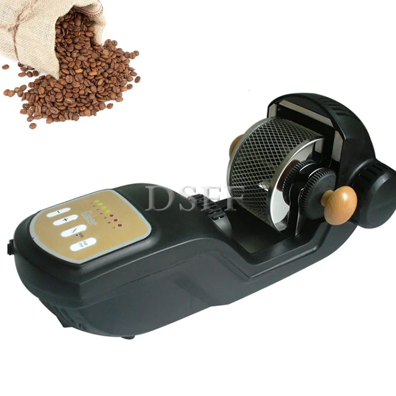 300g Hot Air Coffee Bean Roaster 1600W Commercial Fully Automatic Small Hot Air Coffee Roaster