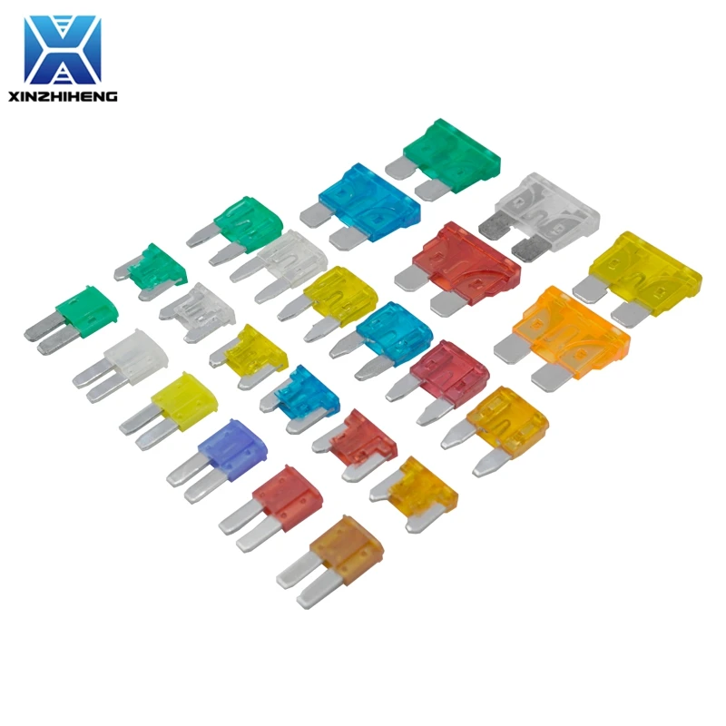 10-20szt Mini Micro Small Medium Wkładka Bezpiecznik samochodowy 1A 2A 3A 4A 5A 7.5A 10A 15A 20A 25A 30A 35A 40A 45A 50A AMP Do samochodu ciężarowego