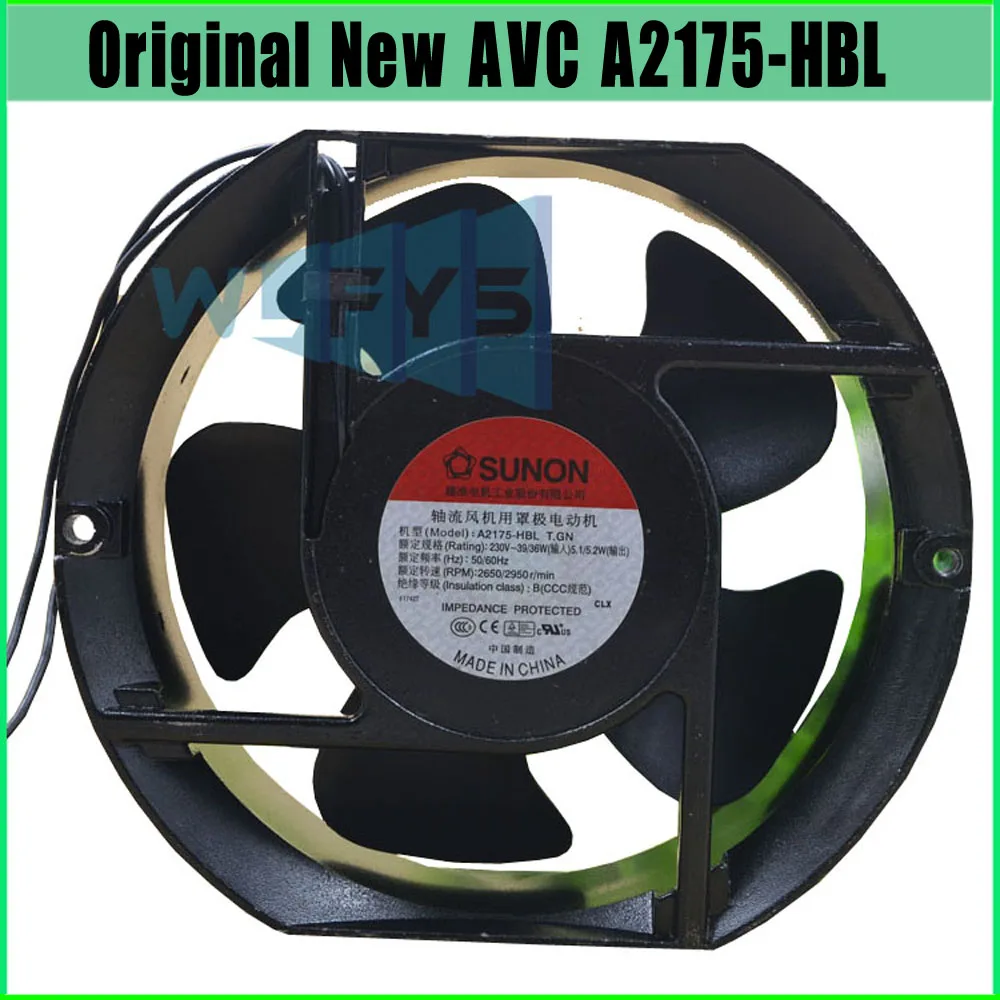 New Cooling Fan For SUNON A2175-HBL A2175-HBT T.GN 220V 17251 2950RPM 200CFM