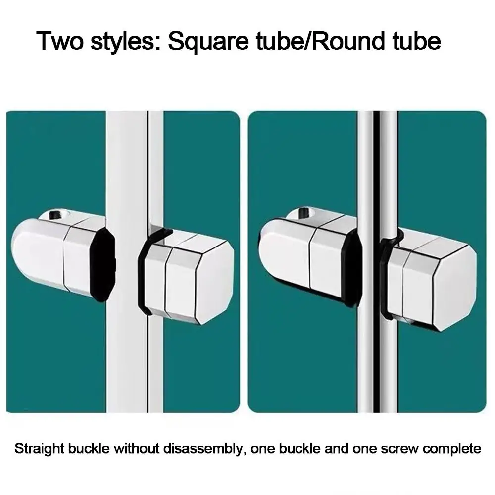 New Adjustable Shower Head Holder Useful Showerhead Rail Slide Bracket Bathroom Bath Rod Bar Hanger Rack