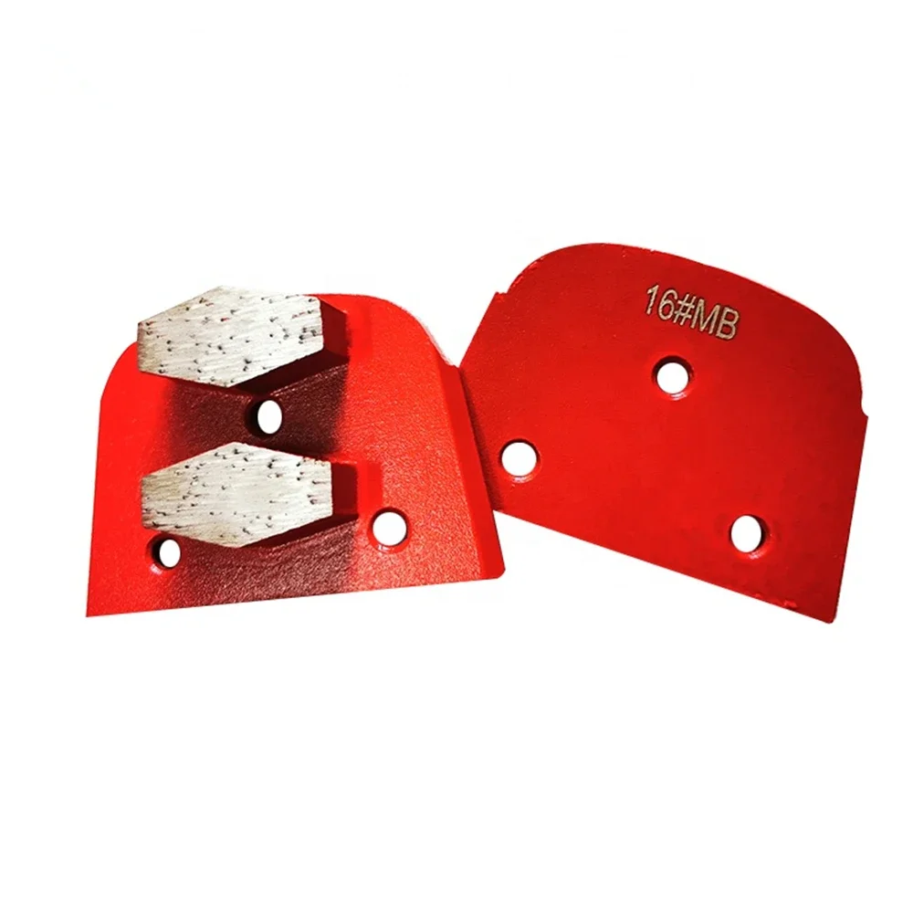 

Trapezoid Diamond Grinding Plates the Ultimate Pads for Grinding and Polishing 9pcs