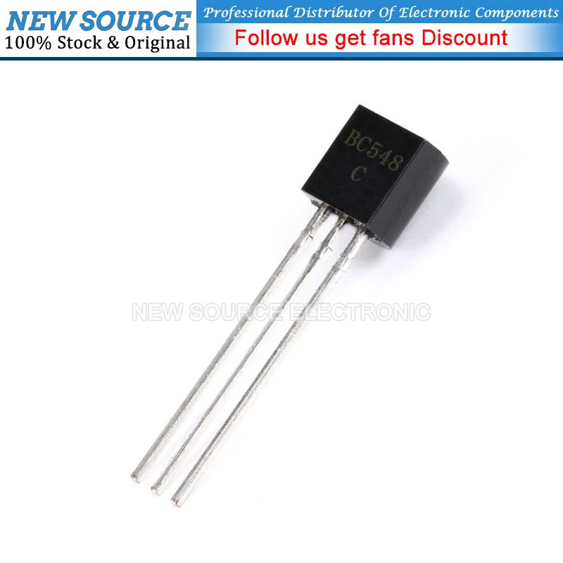 (10pcs) BC546A BC546B BC546C BC547A BC547B BC547C BC548A BC548A BC548B Transistor TO92  NPN