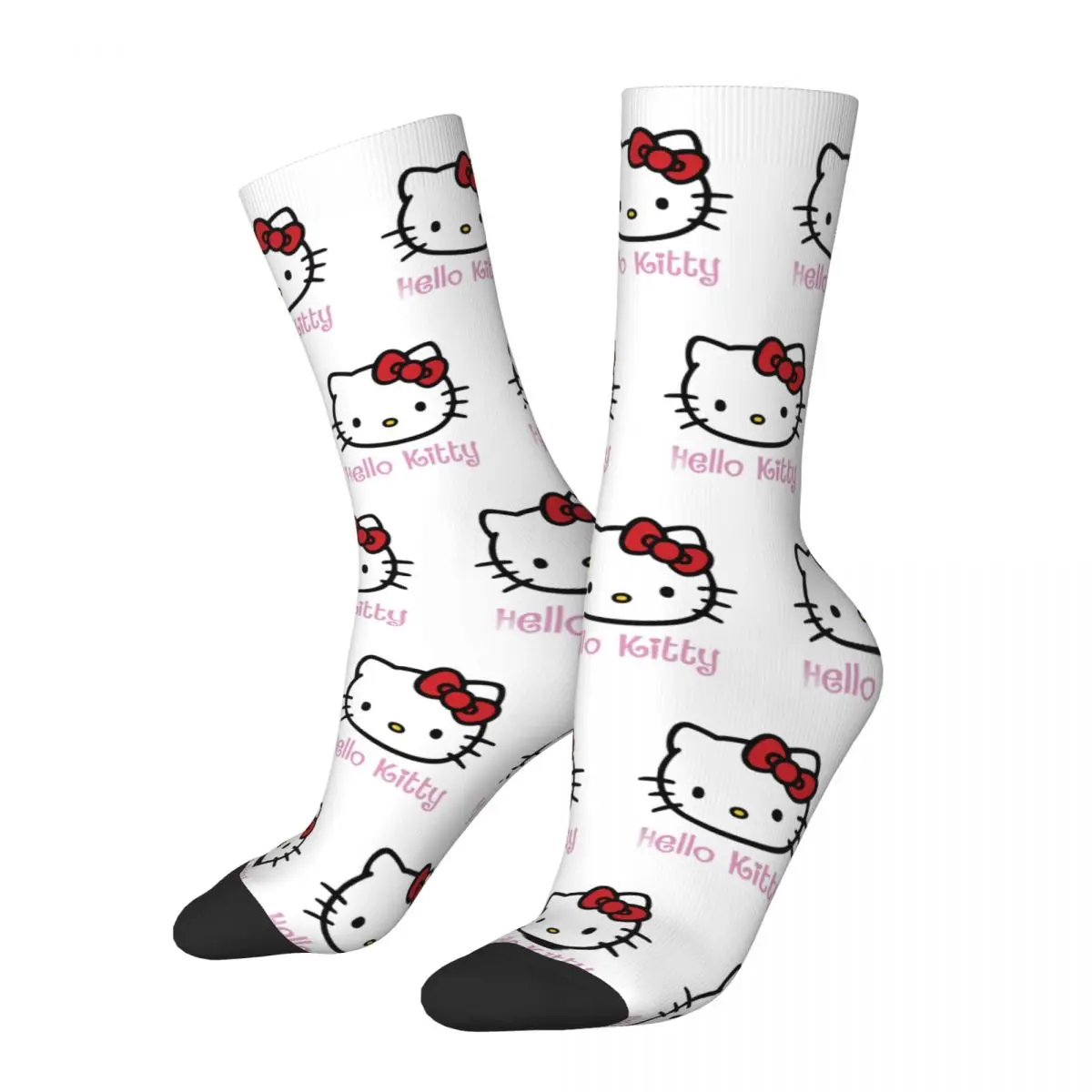 

Милые носки для всех сезонов с изображением девушки Hello Kitty кошки