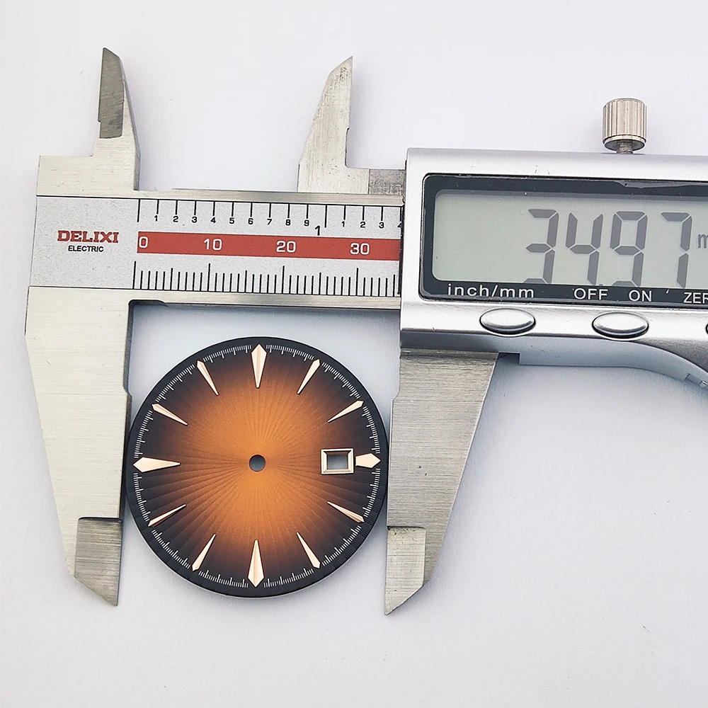 35mm Watch Dial nh35 Cocktail Dial Watch Face Suitable For NH35 Movement Watch Accessories