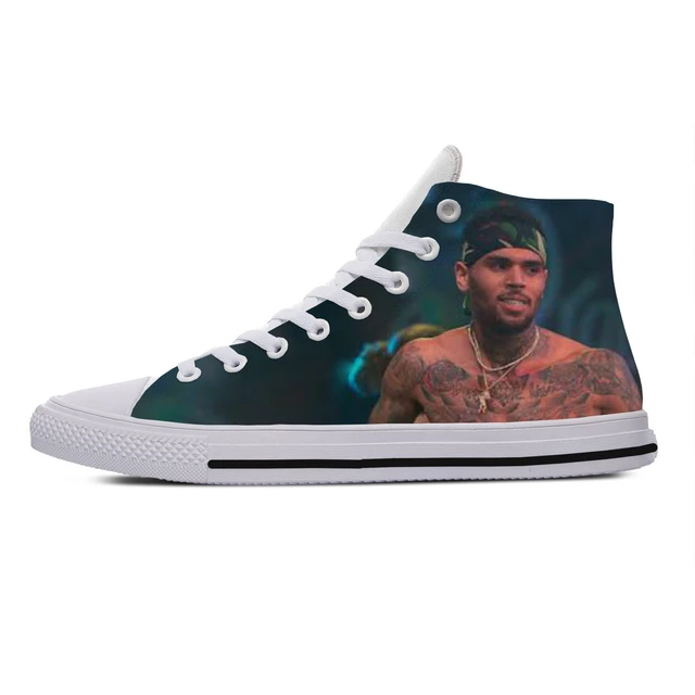 Hot Cool Fashion Hip Hop Summer High Quality Sneakers Handiness Casual Shoes Men Women Chris Brown High Top Board Shoes AliExpress