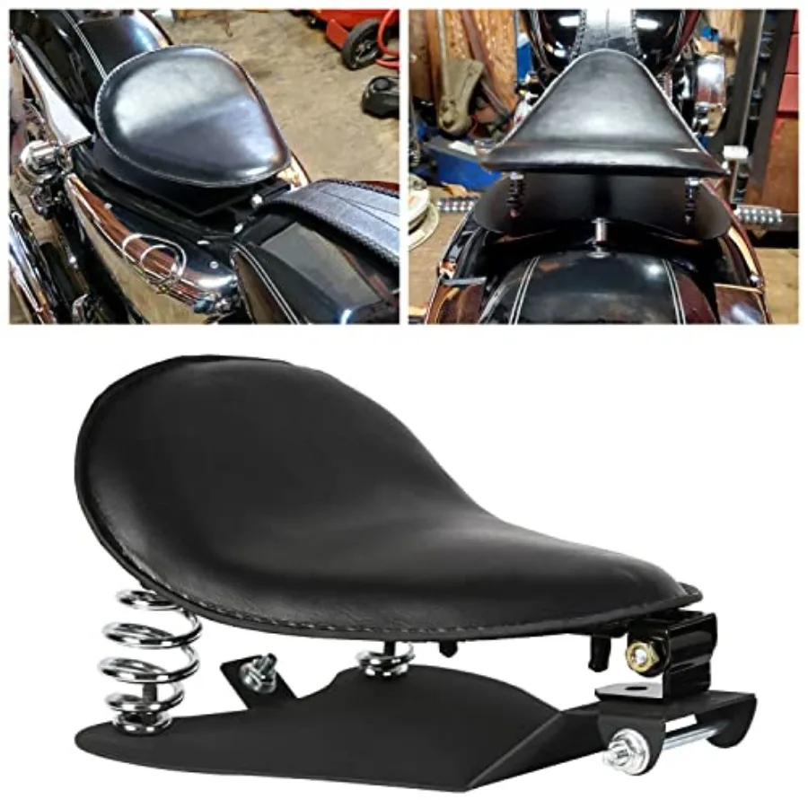 

3" Solo Seat Spring Bracket Compatible with Harley 48 Sportster XL883 1200 Davidson Honda Yamaha Kawasaki Suzuki Sportster Bobb