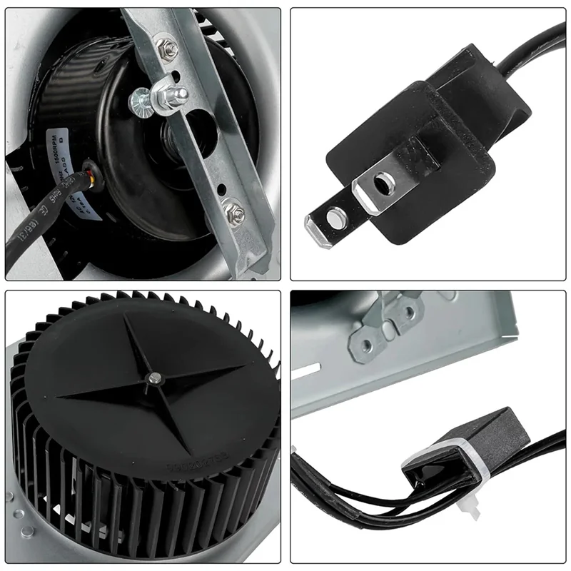 มอเตอร์พัดลมระบายอากาศทดแทน A67Z S97015162 สำหรับโถสุขภัณฑ์ยี่ห้อ Broan& Nutone รุ่น HD80