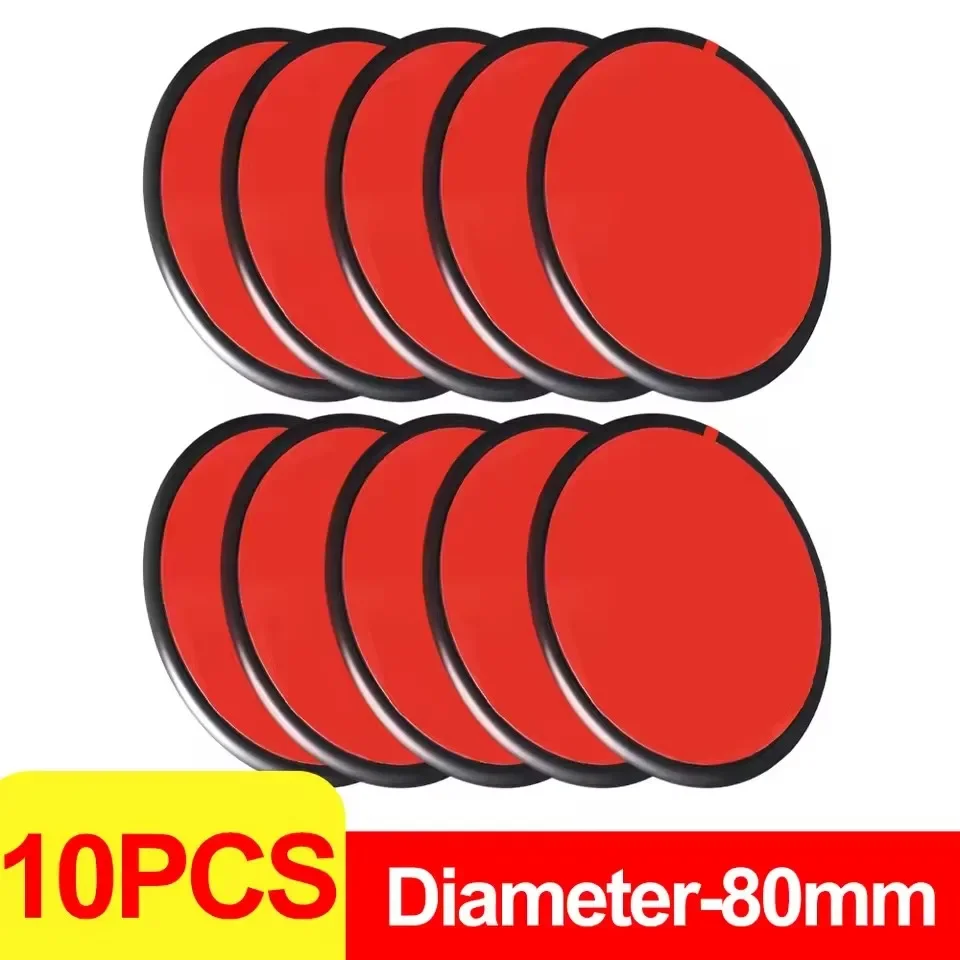 80/95 mm doppelseitige Klebepads, Armaturenbrett-Montagescheiben-Set für Auto, Armaturenbrett, GPS-Halter, Saugnapf, Telefonhalter, Ständer