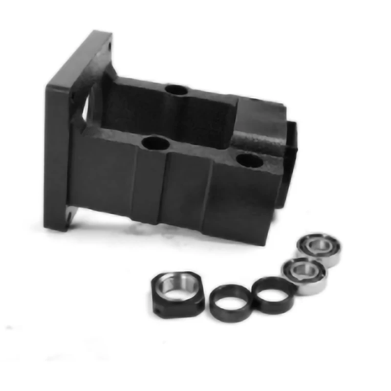 Imagem -05 - Base de Suporte a Motor de Ferro Fundido Preto Parafuso de Esferas Assento Integrado Adequado para Nema 32 34 42 52 Motores Hm20 Hm25 Hm30 Series c5 c7