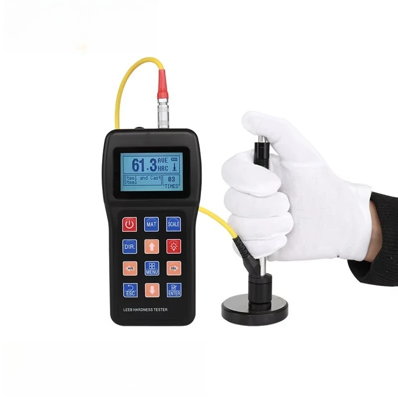 JITAI7100 Portable Digital Hardness Tester Handheld Rebound Hardness Meter for Metal Steel Hardness Testing