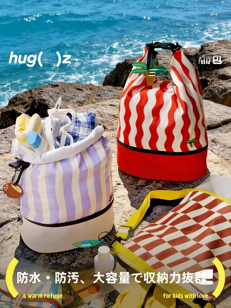 hugz-large-capacity-swimming-bag-wet-and-dry-separation-beach-backpack-portable-dual-shoulder-bag-for-boys-and-girls