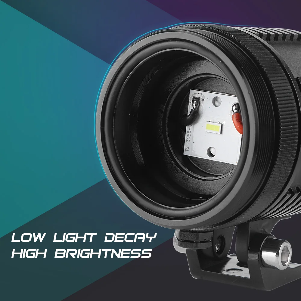 دراجة نارية led الأضواء تعديل الليزر برميل المصباح الخارجي LED مصباح دراجة نارية الضباب مصباح للطرق الوعرة 4x4 ATV UTV 12 فولت 24 فولت