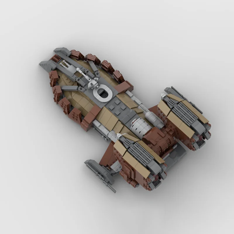 2026 PCS MOC WLO-5 Speeder Tank Pirate Model Modular Building Blocks Kids Assembly Display Toys Festival Surprise Birthday Gift