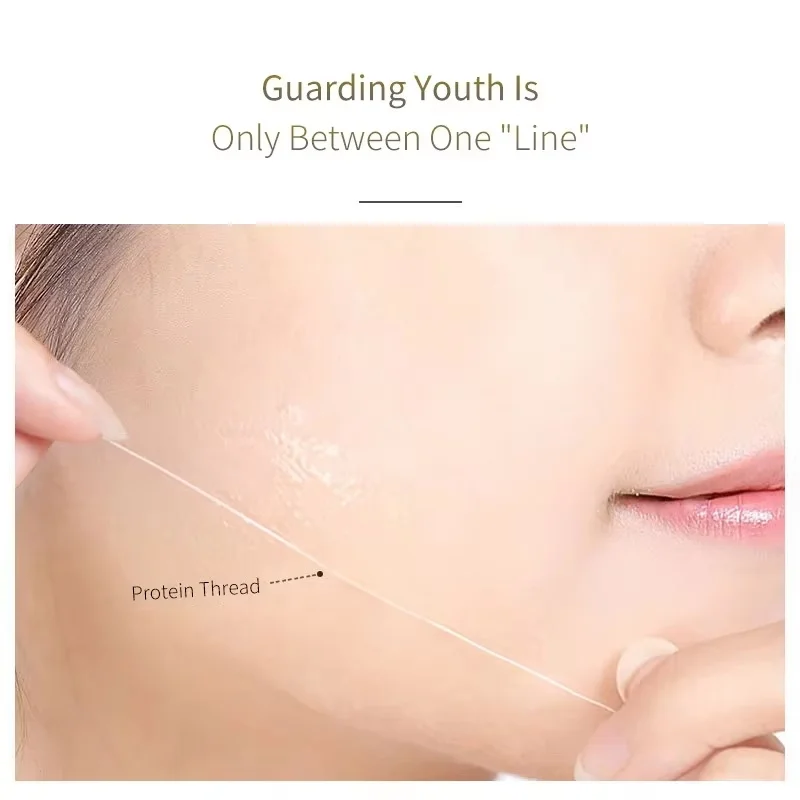 Collagen Protein Thread Instant Wrinkle Remover Serum Set Lifting Firming Soluble Absorbable Face Filler Anti-aging Skin Care