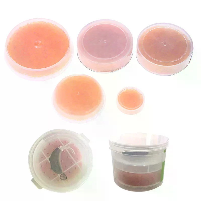1/2Pcs Cochlear Hearing Aid Drying Capsules Desiccant Dehumidifier Drying Pallet Desiccant Dehumidifier Hearing Aid Accessories