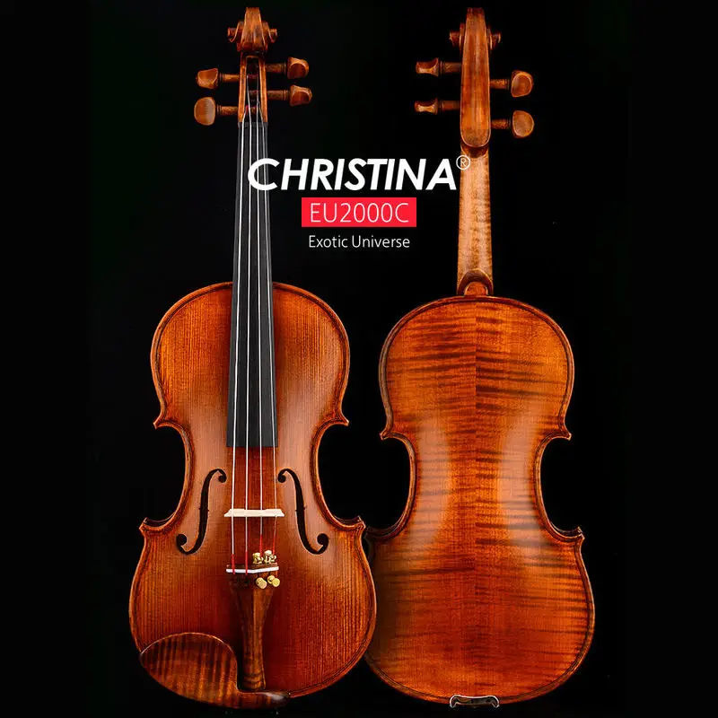 Christina EU200C Violin 4/4 Imported European timber Professional examination performance Violin Violino Musical Instruments
