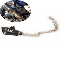 For Kawasaki Z250 Ninja 250 2013-2016 Z300 Ninja 300 2013-2018 Exhaust System Front Link Pipe Muffler Silencer with Db Killer