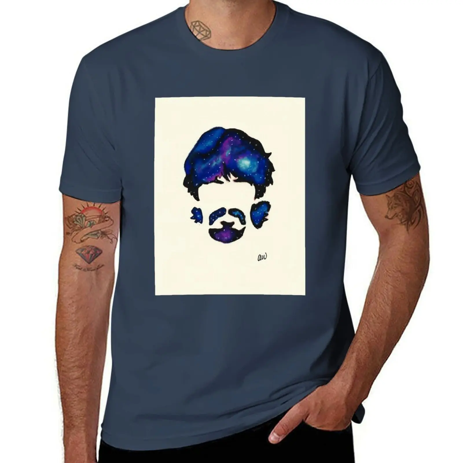 George Harrison T-Shirt Classic Crew Neck Cotton T-Shirt