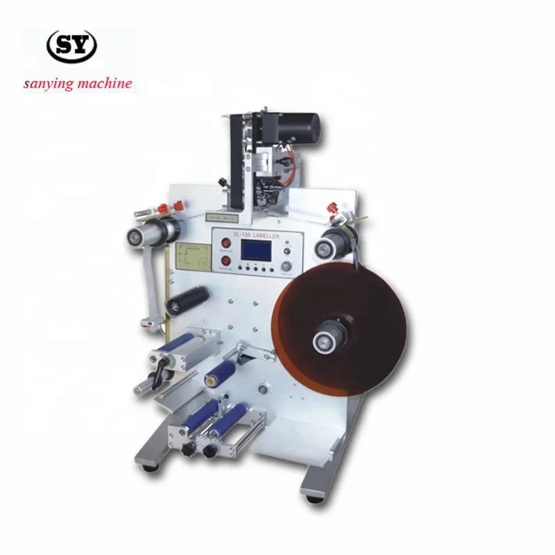 Wholesale SL-130 Round Bottle Labeling Machine with Code Printer