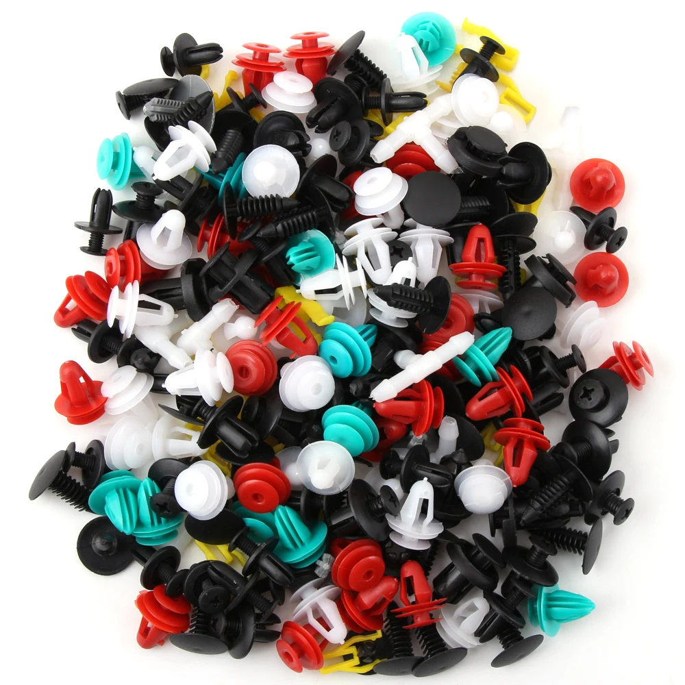50PCS Mixed Auto Fastener Clips Retainer Fastener Rivet  for Chevrolet Cruze Epica Lova Camaro aveo Chevy T250 for GMC Yukon