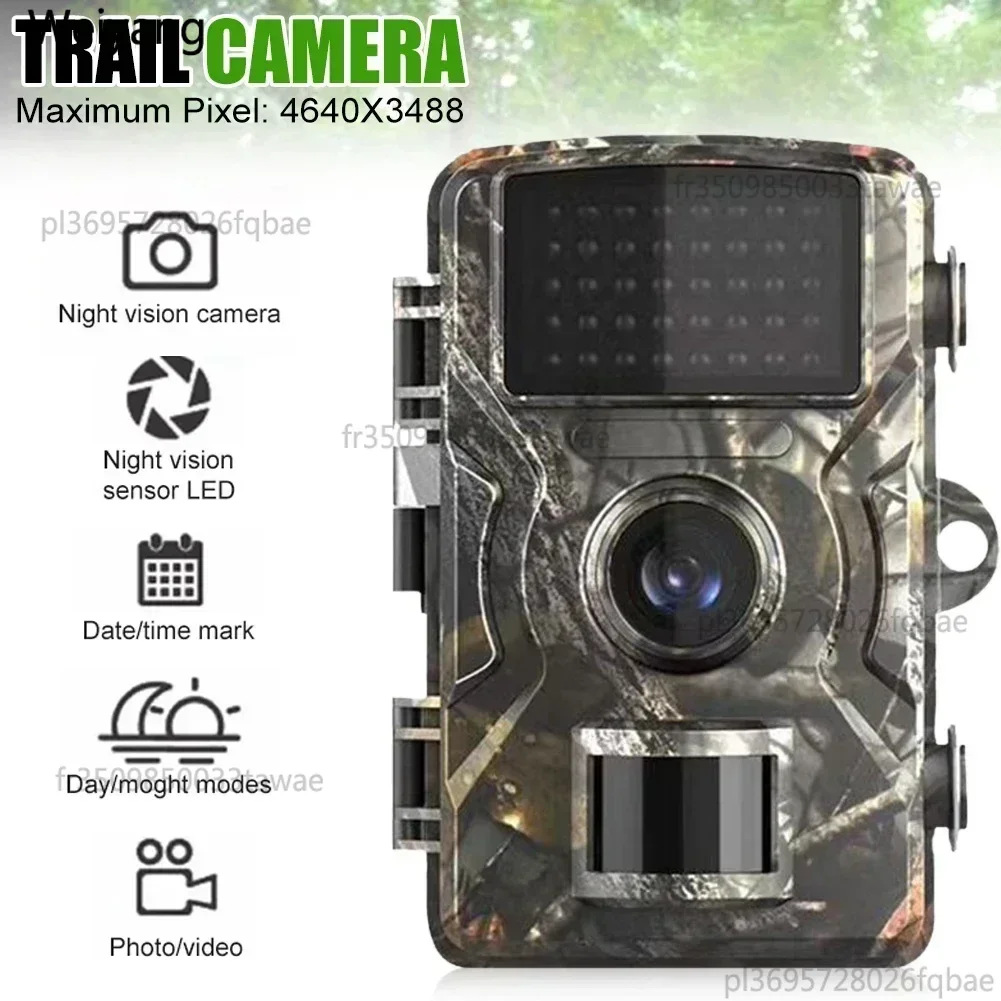 Caméra de chasse et de suivi des sentiers, 1 pièce, Vision nocturne, activée par le mouvement, pour la forêt en plein air, déclencheur de la repérage de la faune