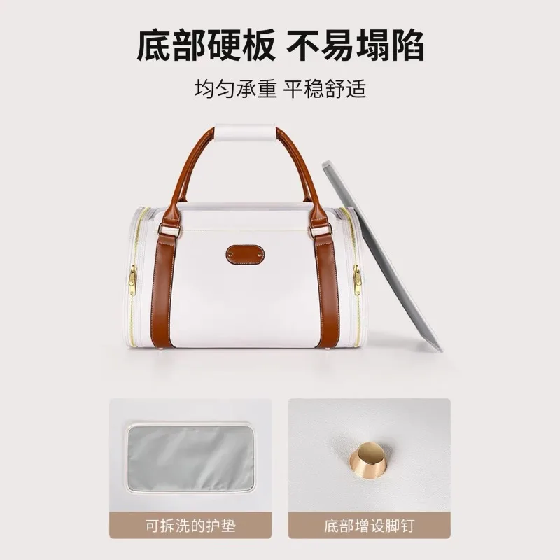 Go out portable cat backpack anti-bite large capacity dog breathable