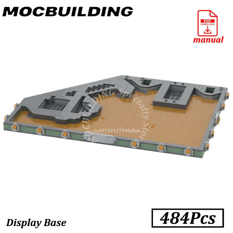 

Подставка для демонстрации модели MOC-79018, держатель для строительных блоков MOC, конструктор, подарок для мальчиков и девочек