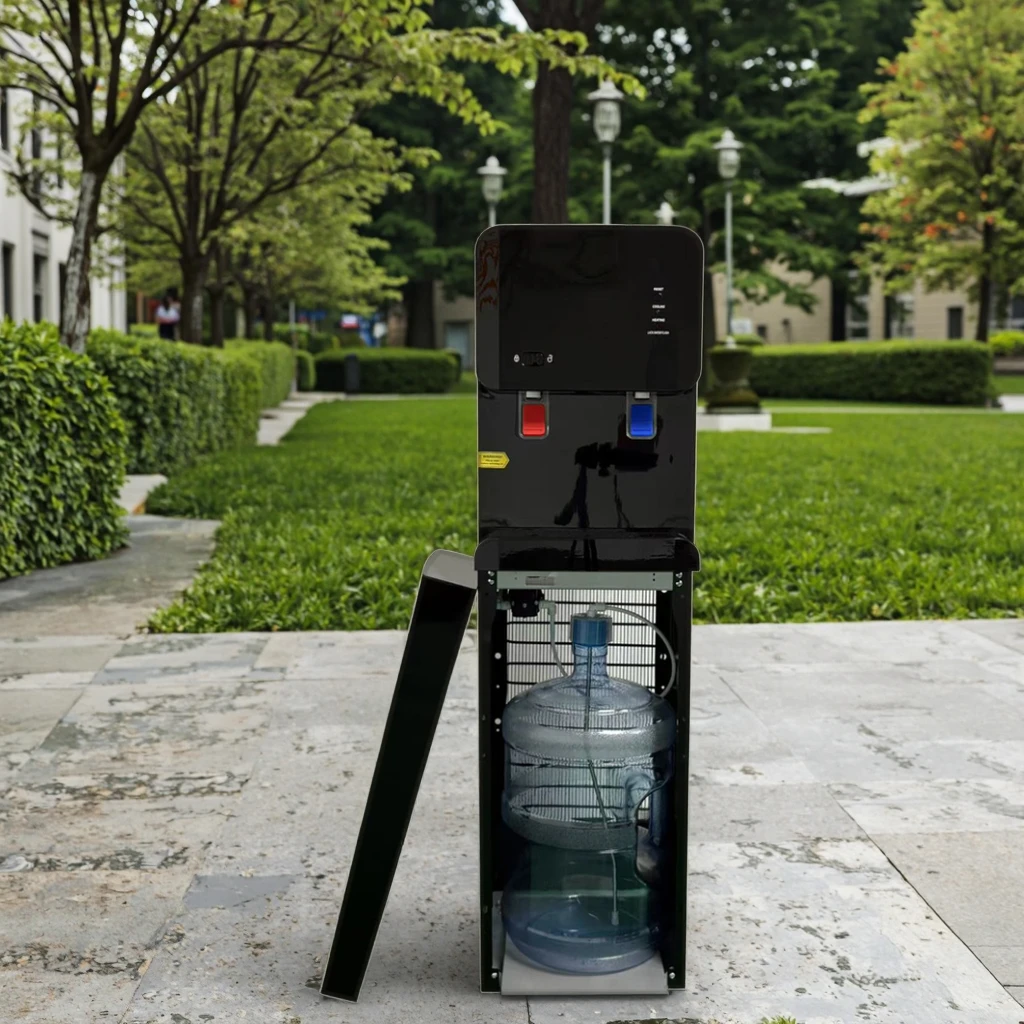 

Bottom Loading Water Dispenser Hot Cold Freestanding with Compressor Cooling Child Lock for Home Office Hotel 5 Gallon